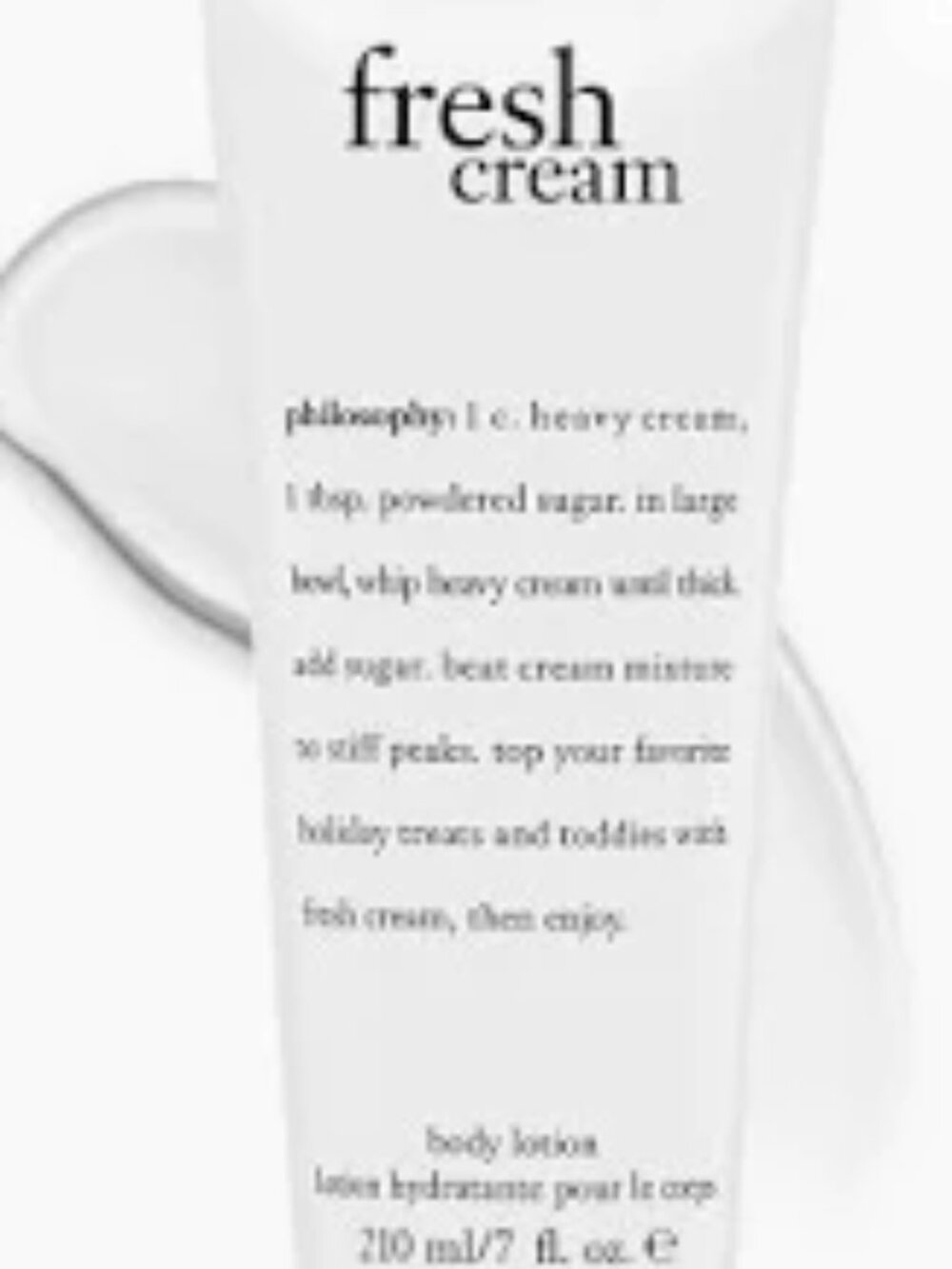 NIB Philosophy Fresh Cream Set - 7 oz Body Scrub & 4 oz Glazed Souffle Duo